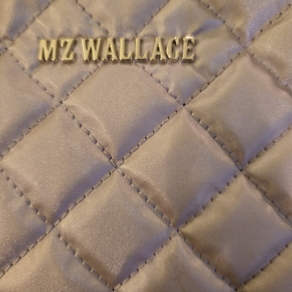 MZ WALLACE Quilted Cream Backpack/Racket Bag. Used Twice. Practucally  Brand New - Picture 3 of 10